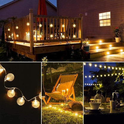 16 LED Crystal Balls String Light to Your Home!