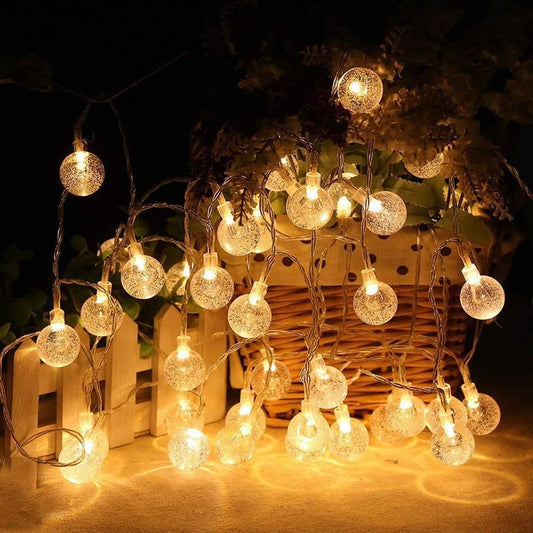 16 LED Crystal Balls String Light to Your Home!