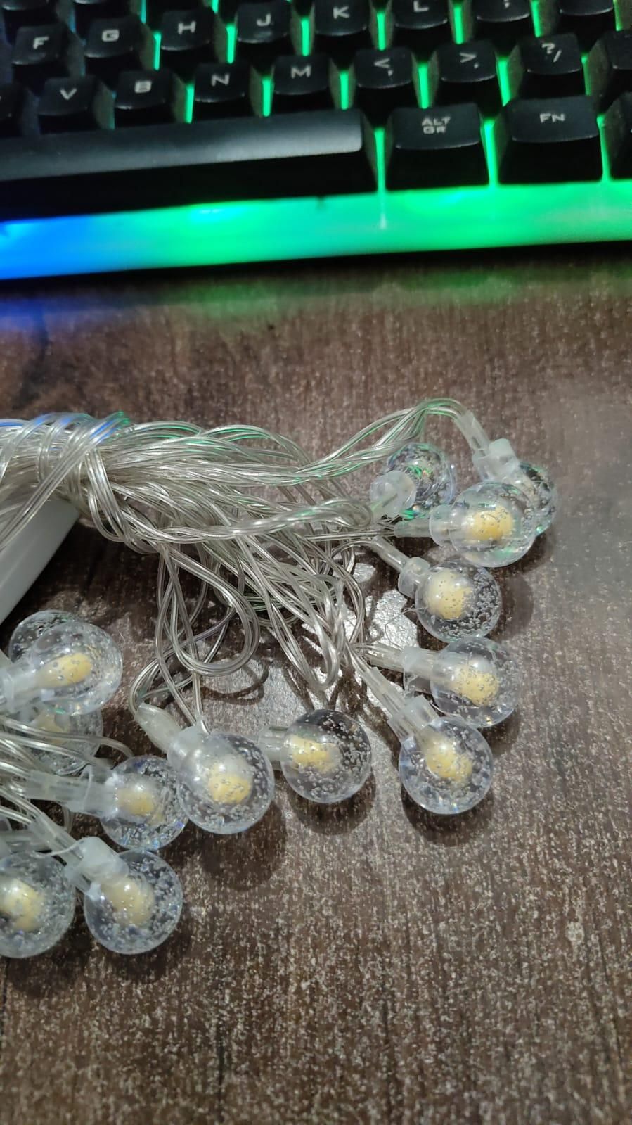 16 LED Crystal Balls String Light to Your Home!