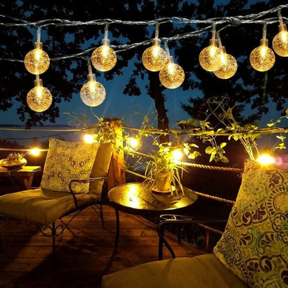 16 LED Crystal Balls String Light to Your Home!